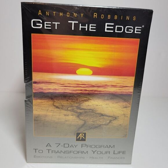 Anthony Robbins Get The Edge 10 CD Set 2000 Series New Sealed - Picture 5 of 8